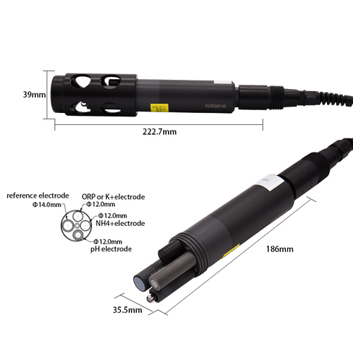 Últimas notícias da empresa sobre Sensor de nitrogênio amoniacal KNF-107A+ – 4 ​​eletrodos seletivos de íons, RS485 MODBUS, IP68, sem reagente, somente água doce