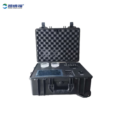 Bon prix Système portable de surveillance de l'aquaculture rechargeable Analyseur de qualité de l'eau tout en un en ligne